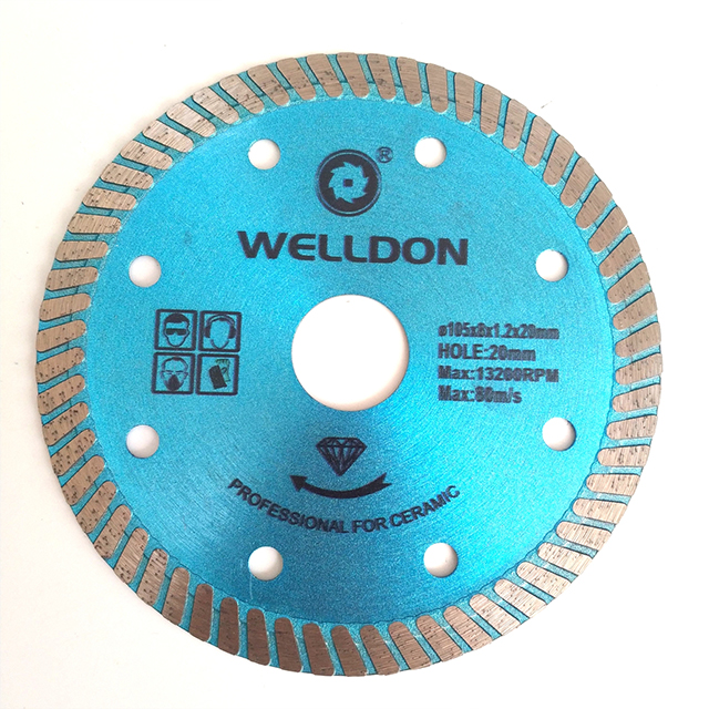Ceramic Cutting Hot Pressed Diamond Blade
