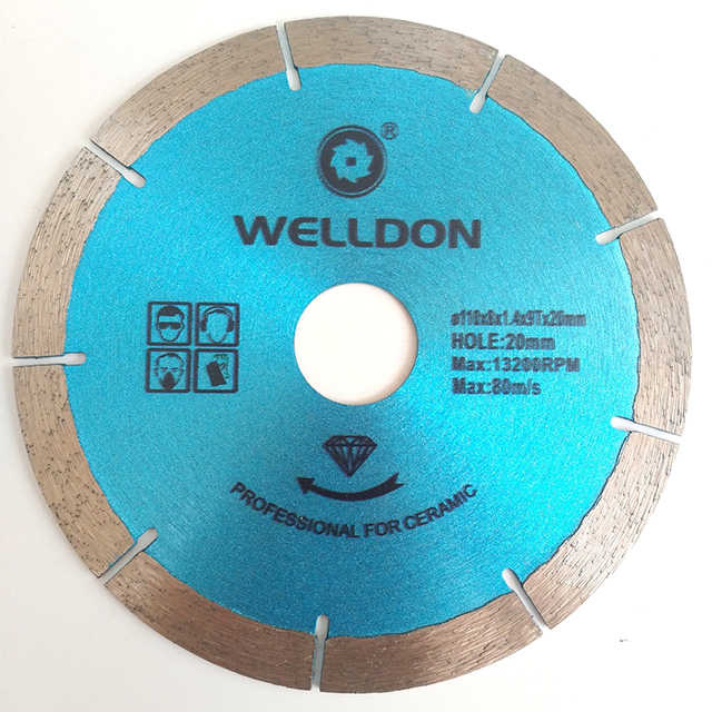 Ceramic Cutting Hot Pressed Diamond Blade