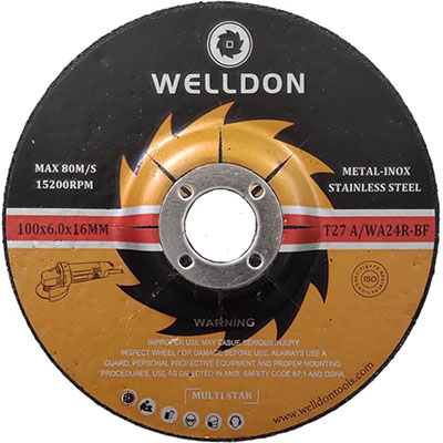 Black & Brown DC Grinding Disc